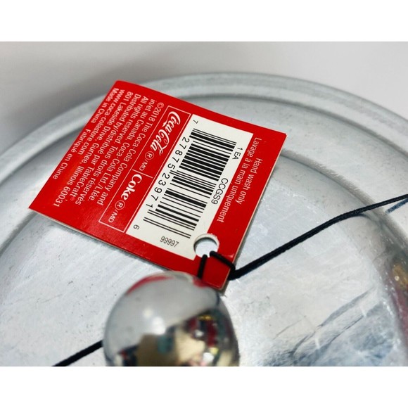 Retro Metal Coca-Cola Logo Tin Steel Canisters Kitchen Storage VTG Style 2pc Set - Picture 9 of 15